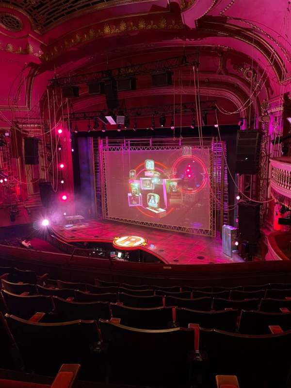 Dominion Theatre, section: Circle, row: G, seat: 5