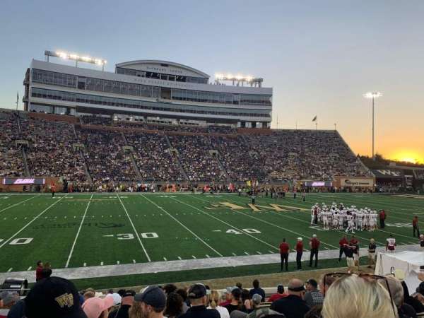 Allegacy Federal Credit Union Stadium, section: 14, row: O, seat: 18