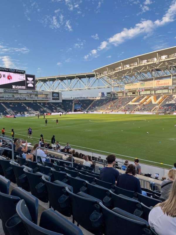 Subaru Park, section: 104, row: K, seat: 6