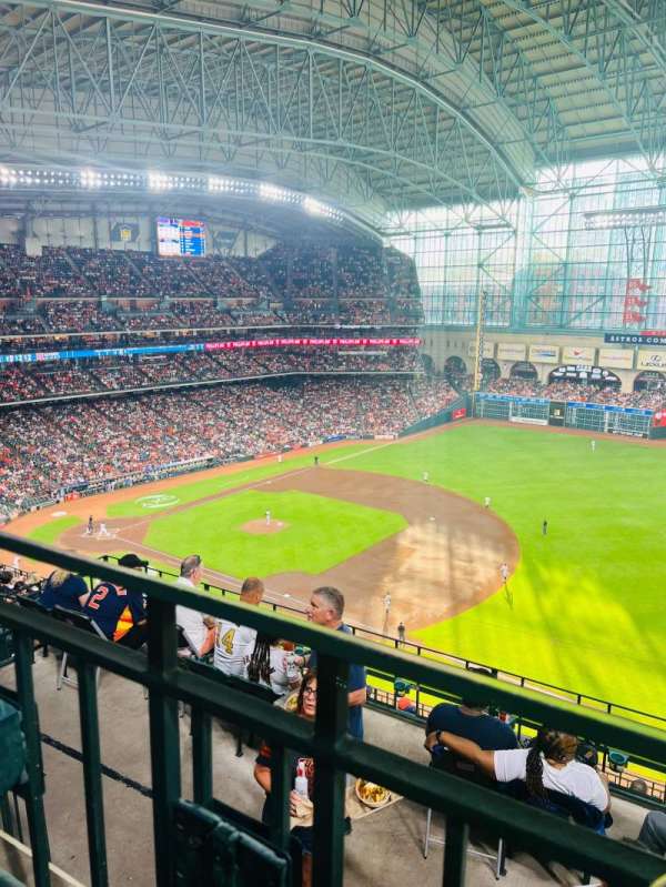 Daikin Park, section: 429, row: 1, seat: 12