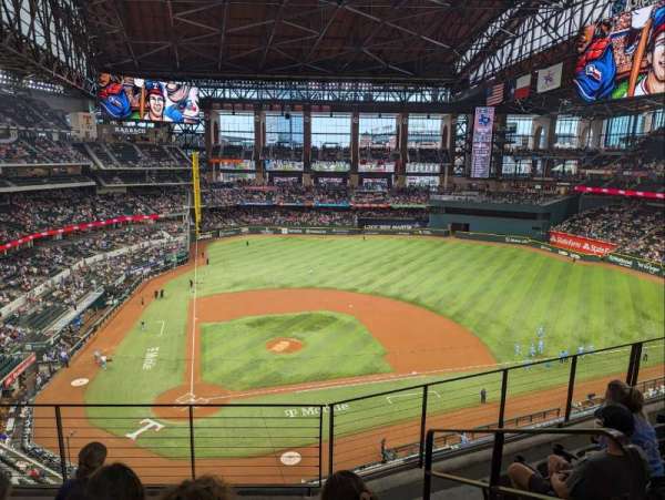 Globe Life Field, section: 221, row: 5, seat: 10