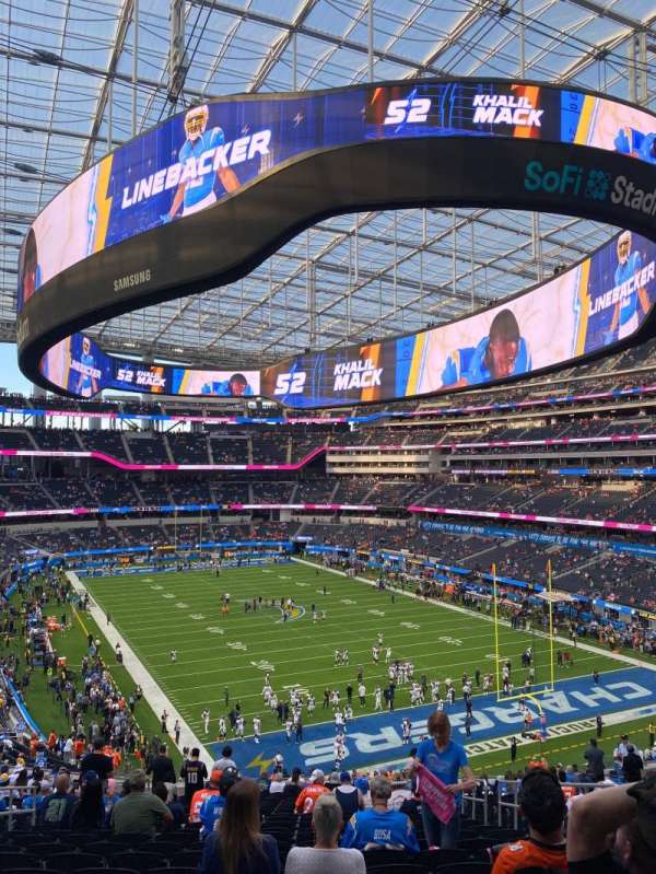 SoFi Stadium, section: 229, row: 25, seat: 5