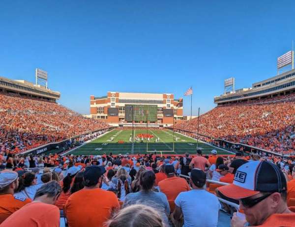 Boone Pickens Stadium, section: 122, row: 24, seat: 1