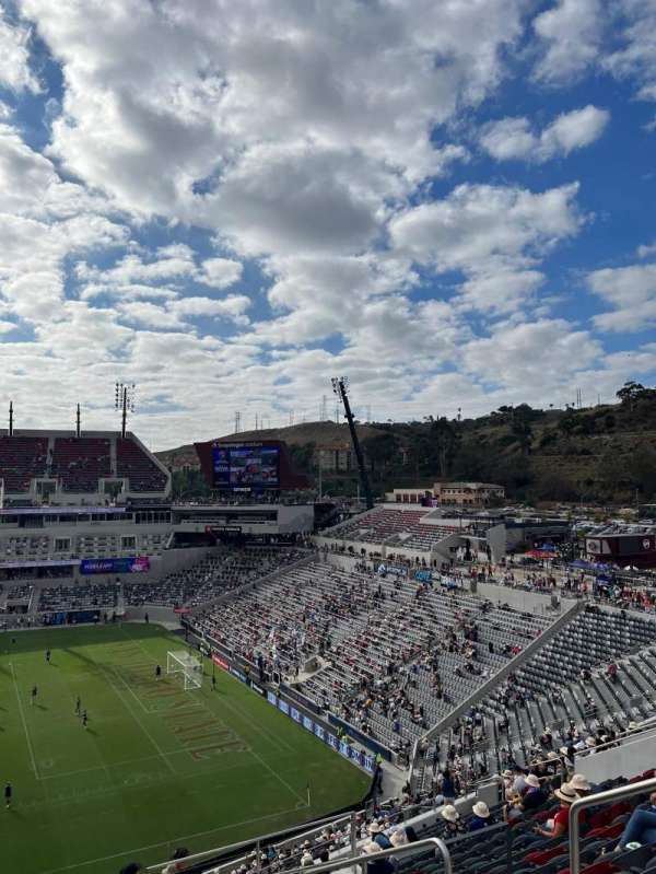 Snapdragon Stadium, section: 205, row: 17, seat: 3