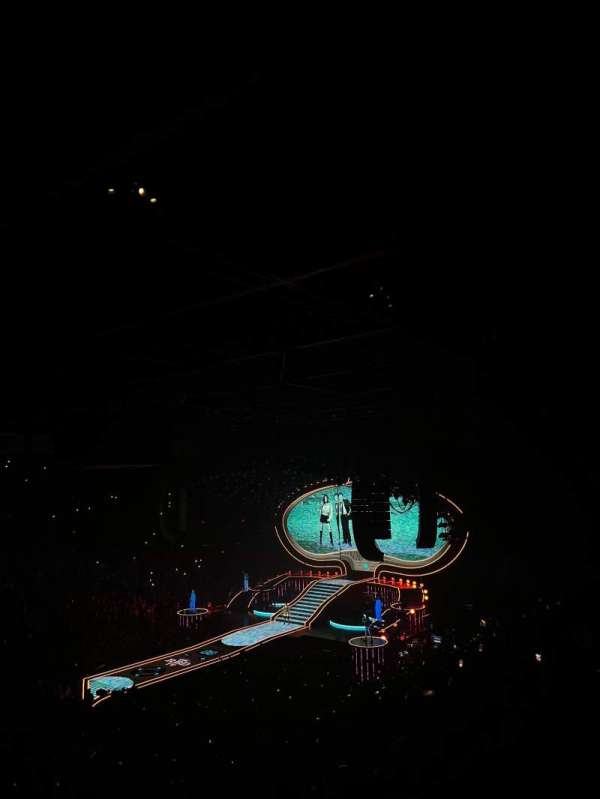 EagleBank Arena, section: 103, row: r, seat: 3