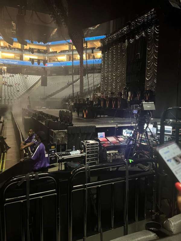 Golden 1 Center, section: 105, row: BB, seat: 4