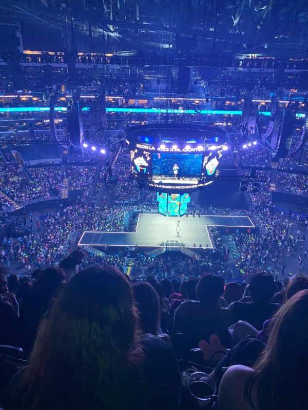Crypto.com Arena, section: 334, row: 8, seat: 18