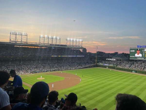Wrigley Field, section: 330R, row: 8, seat: 8