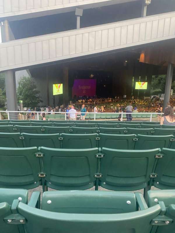TD Pavilion at the Mann, section: Terrace 100, row: G, seat: 108
