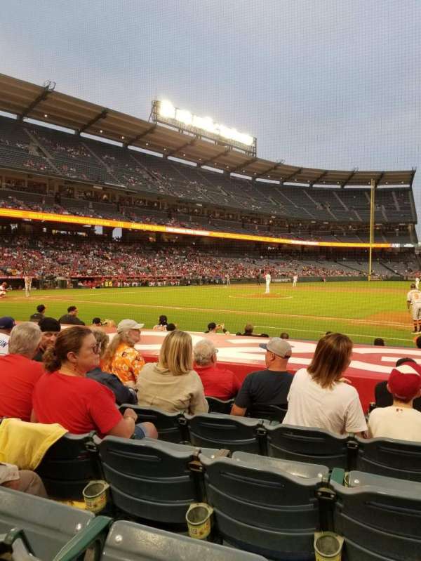 Angel Stadium, section: 125, row: G, seat: 13