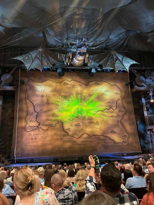 Gershwin Theatre, section: Orchestra C, row: H, seat: 106