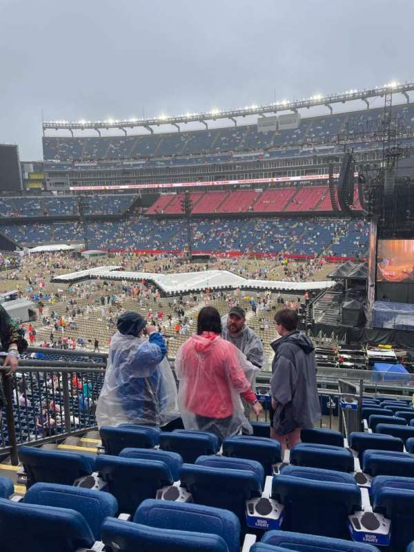 Gillette Stadium, section: 227, row: 13, seat: 23