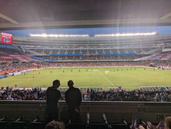 Soldier Field, section: 239, row: 4, seat: 13