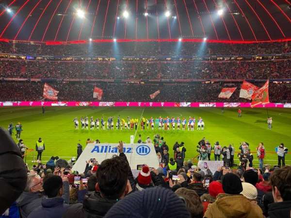Allianz Arena, section: 104, row: 12, seat: 1