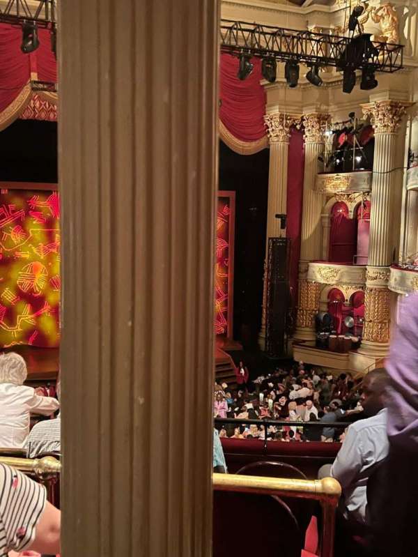 Academy of Music, section: Balcony F, row: B, seat: 3