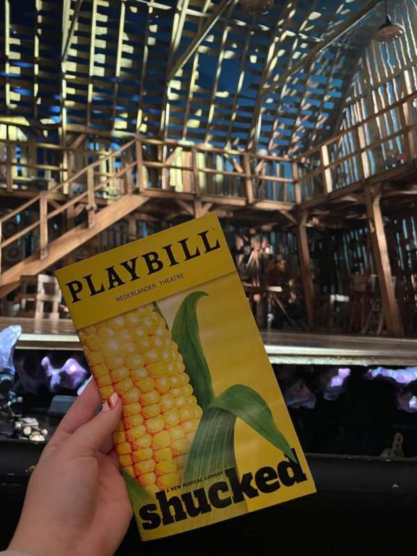 Nederlander Theatre, section: Orchestra C, row: A, seat: 107