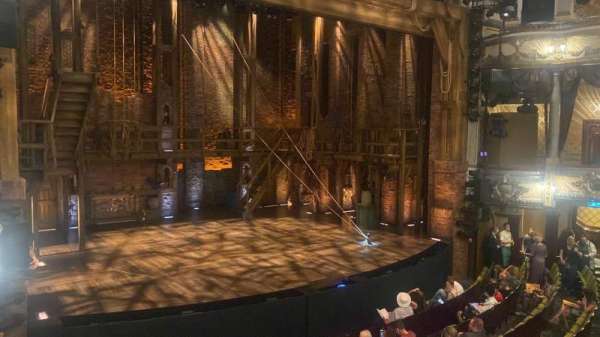 Victoria Palace Theatre, section: Royal Circle, row: A, seat: 36