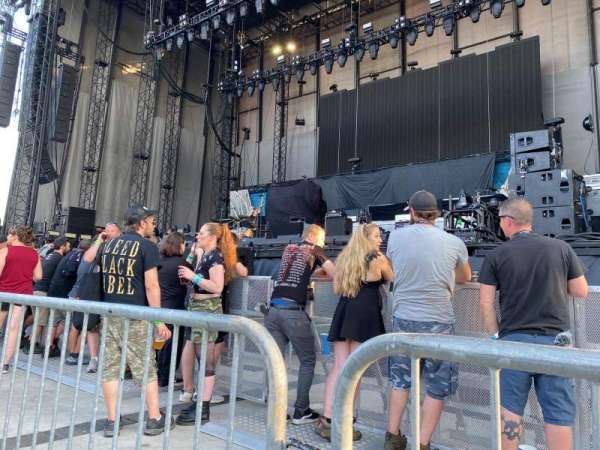 Maine Savings Amphitheater, section: 102, row: D, seat: 18