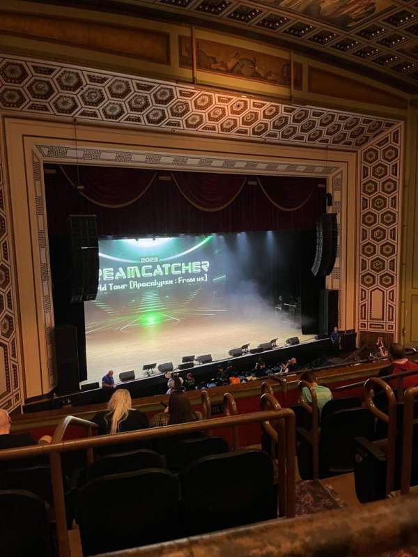 Taft Theatre, section: Balcony 3, row: A, seat: 8