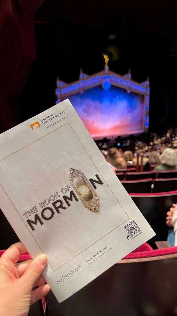 Segerstrom Hall, section: Orchestra Terrace, row: K, seat: 114