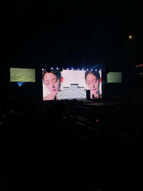 The O2, London, section: 103, row: K, seat: 110