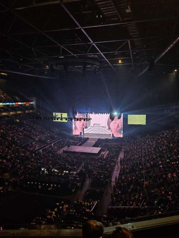 The O2, London, section: 413, row: C, seat: 764