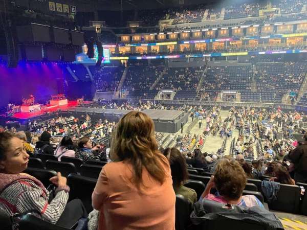 Chase Center, section: 115, row: 17, seat: 1