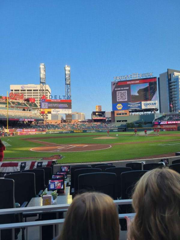Truist Park, section: 25, row: 7, seat: 5