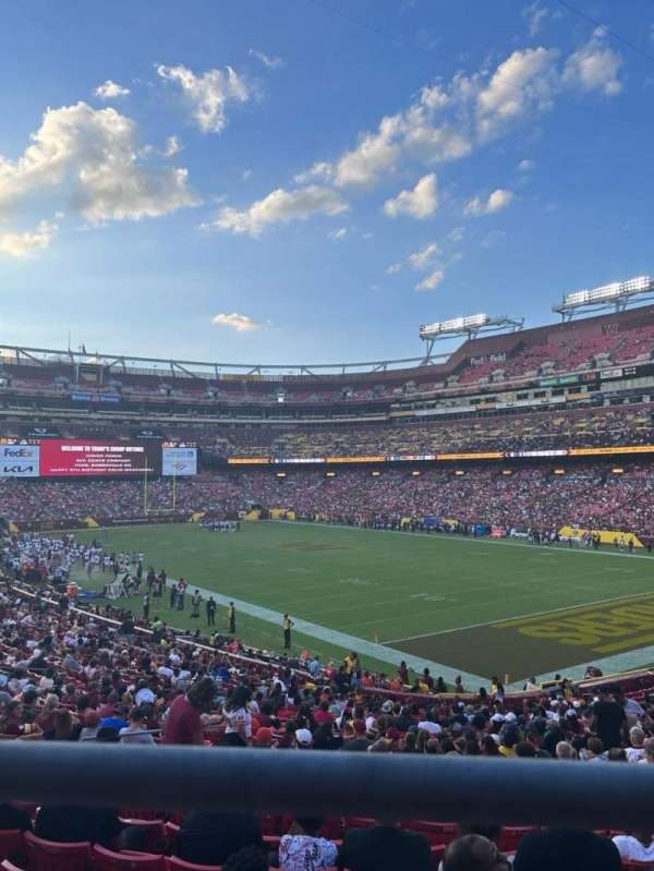 Northwest Stadium, section: 236, row: 1, seat: 15