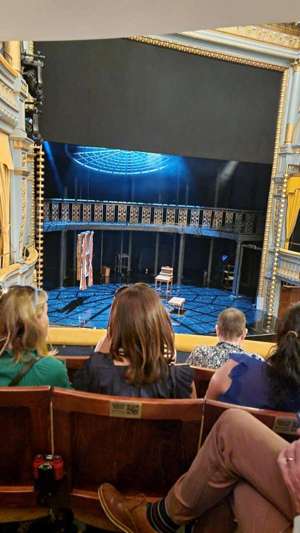 Harold Pinter Theatre, section: Dress circle, row: D, seat: 19