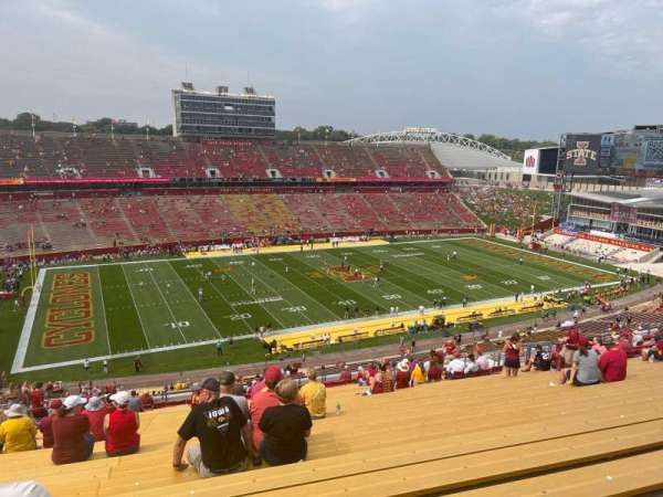 Jack Trice Stadium, section: U, row: 29, seat: 11