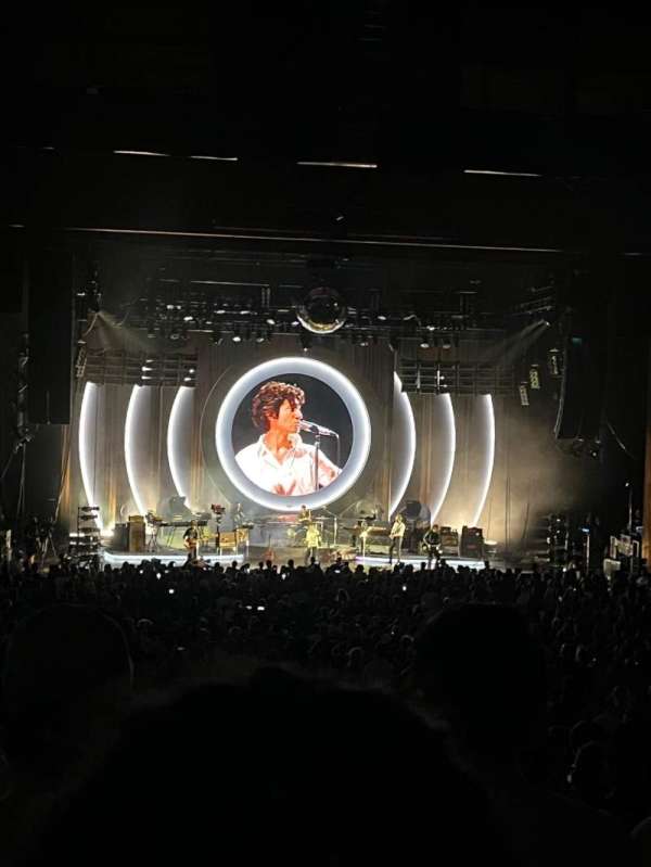 TD Pavilion at the Mann, section: Main 300, row: KK, seat: 305
