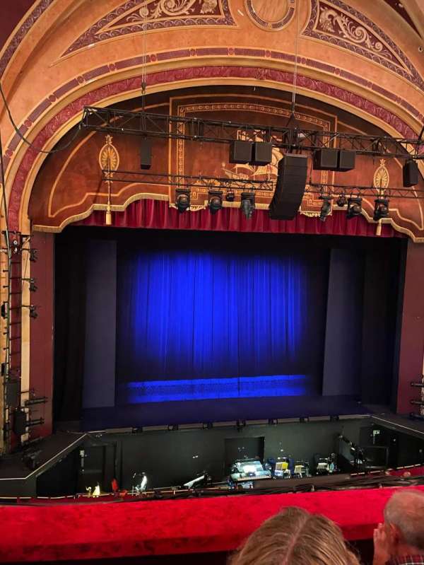 Liverpool Empire, section: Circle, row: C, seat: 45