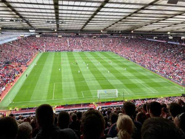 Old Trafford, section: E332, row: 23, seat: 127