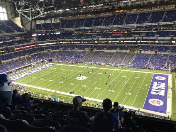 Lucas Oil Stadium, section: 609, row: 6, seat: 10