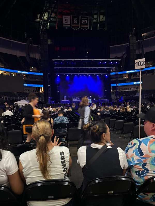 Honda Center, section: 106, row: 4, seat: 3