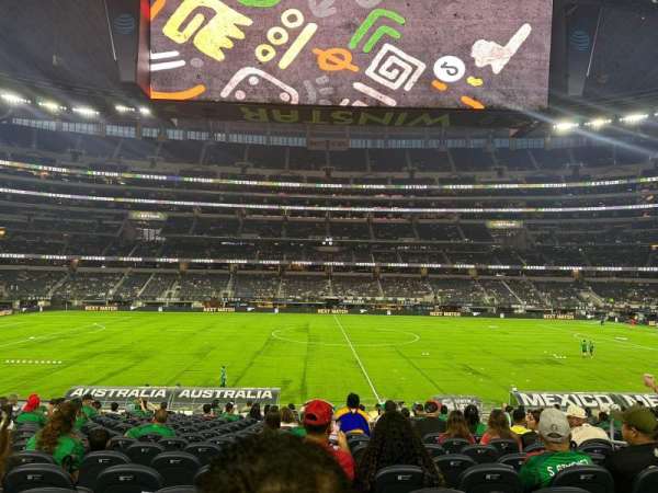 AT&T Stadium, section: C111, row: 20, seat: 7