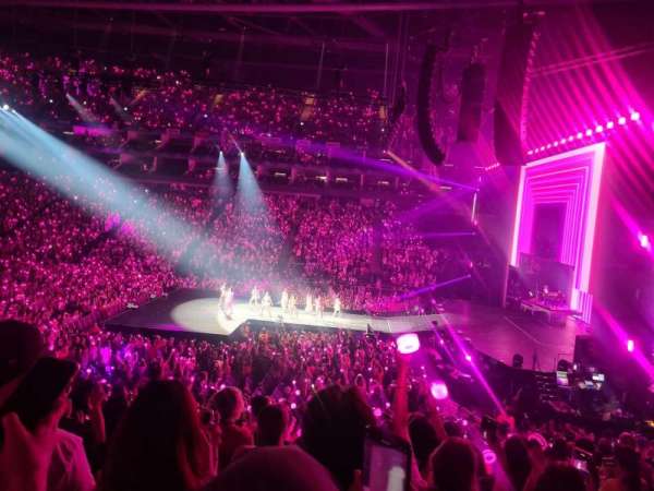The O2, London, section: 112, row: X, seat: 377