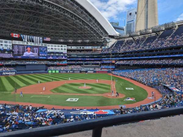 Rogers Centre, section: 227B, row: 1, seat: 4