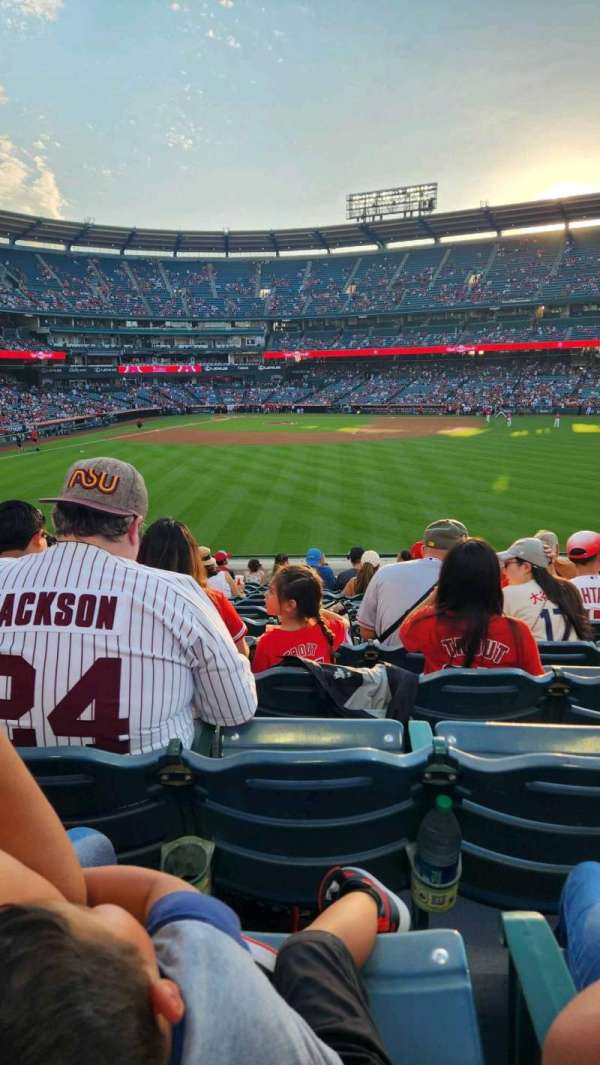 Angel Stadium, section: 238, row: N, seat: 8