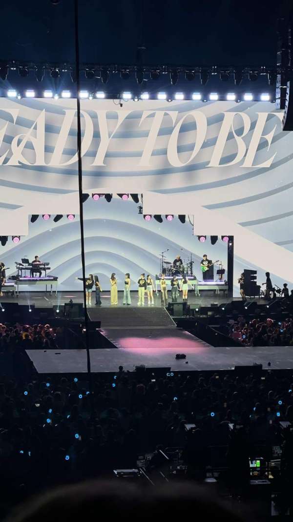 The O2, London, section: 106, row: w, seat: 183