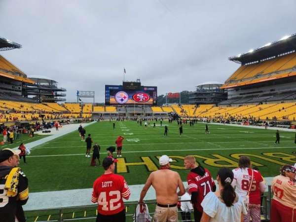 Acrisure Stadium, section: 121, row: E, seat: 6