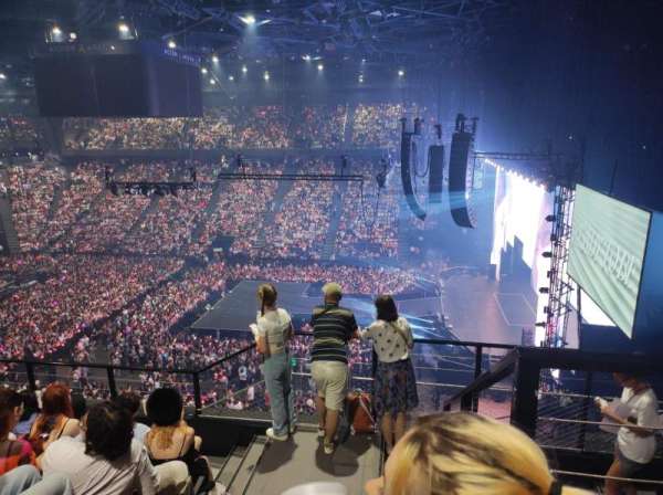 Accor Arena, section: Balcon G, row: 86, seat: 9
