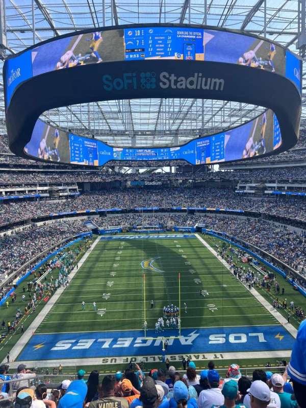 SoFi Stadium, section: 309, row: 11, seat: 15