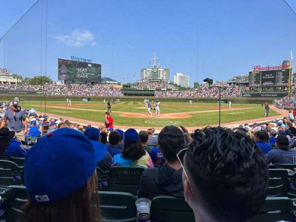 Wrigley Field, section: 18, row: 11, seat: 14
