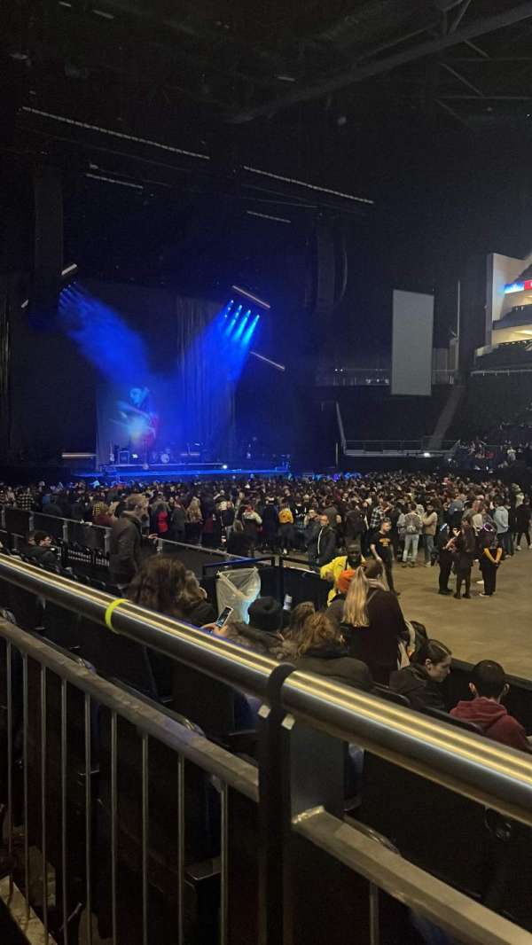 The O2, London, section: 102, row: H, seat: 82