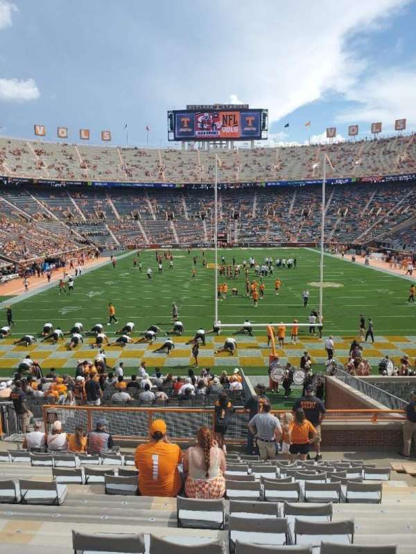 Neyland Stadium, section: Y9, row: 16, seat: 8