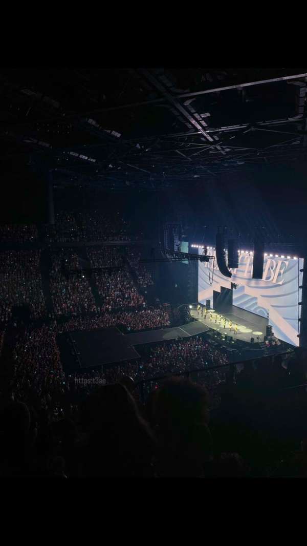 Accor Arena, section: Balcon F, row: 87, seat: 5