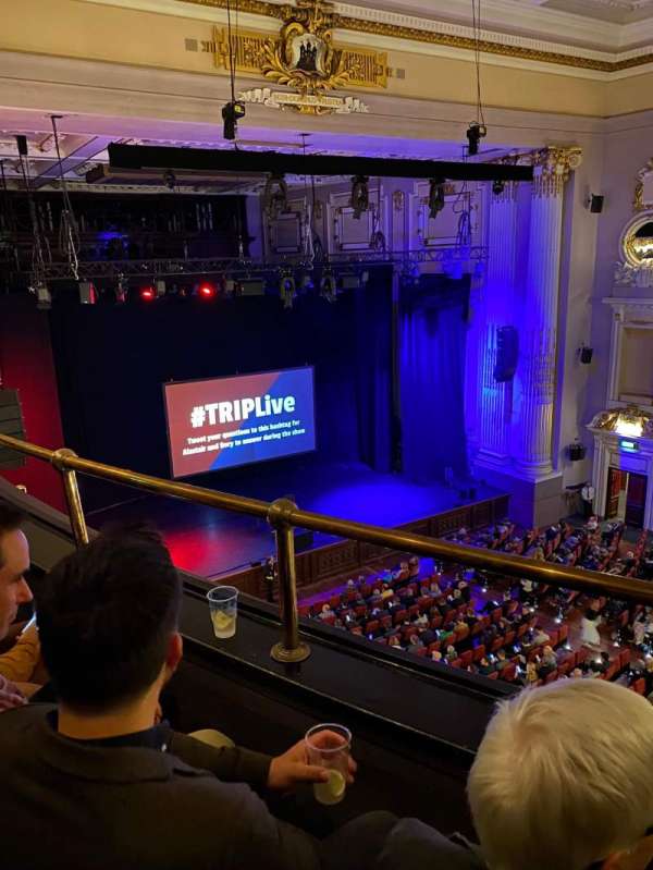 Usher Hall, section: Upper, row: B, seat: 67