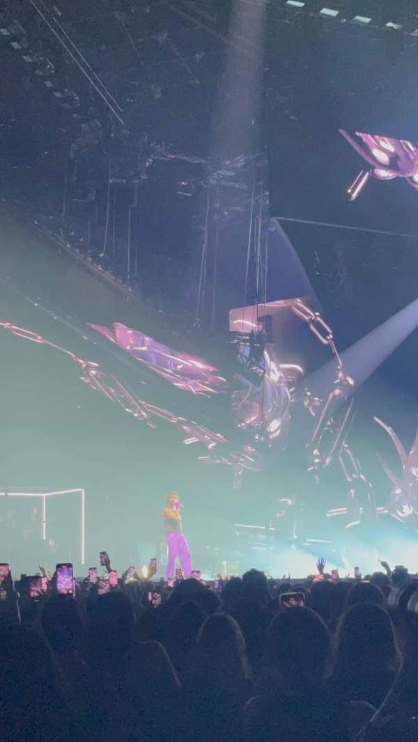 Kia Forum, section: K, row: 1, seat: 5